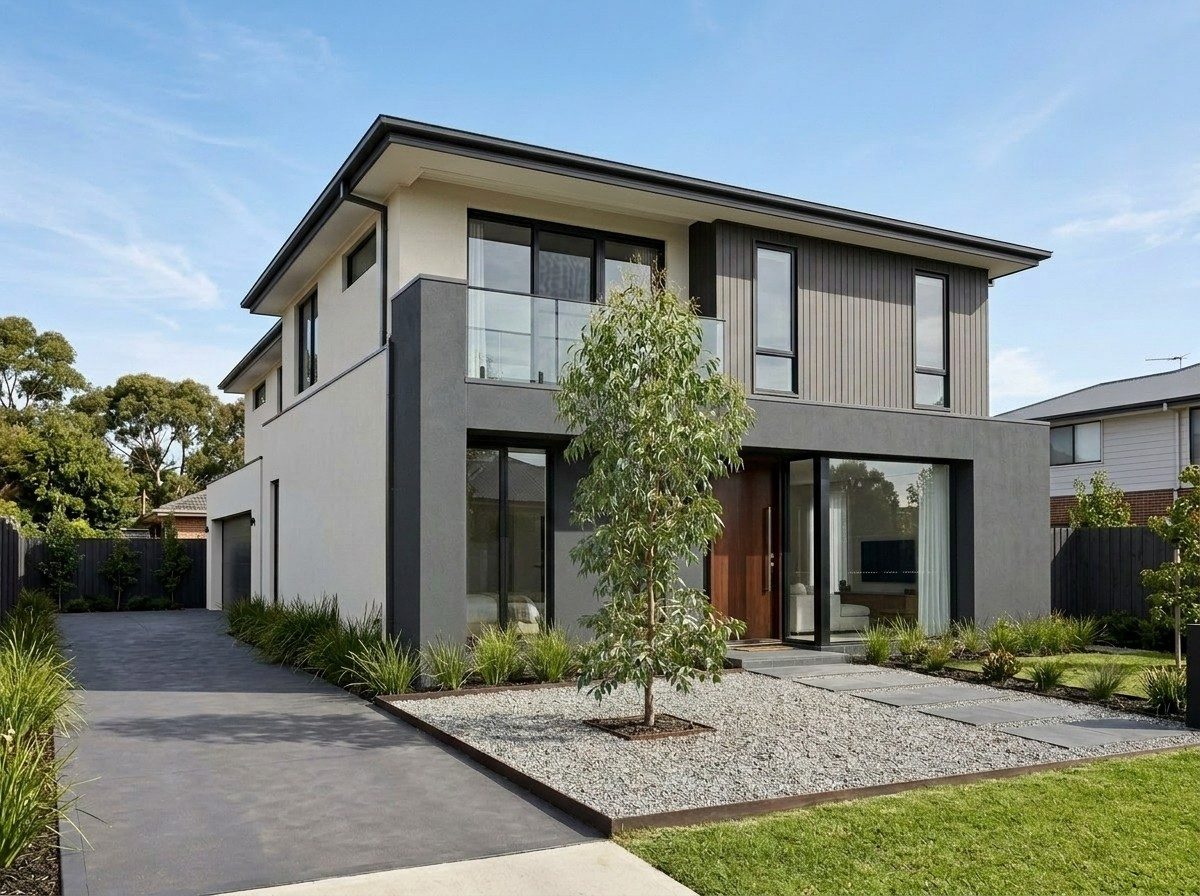 Contemporary home — Anthracite